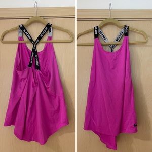 Nike Fuchsia workout tank top